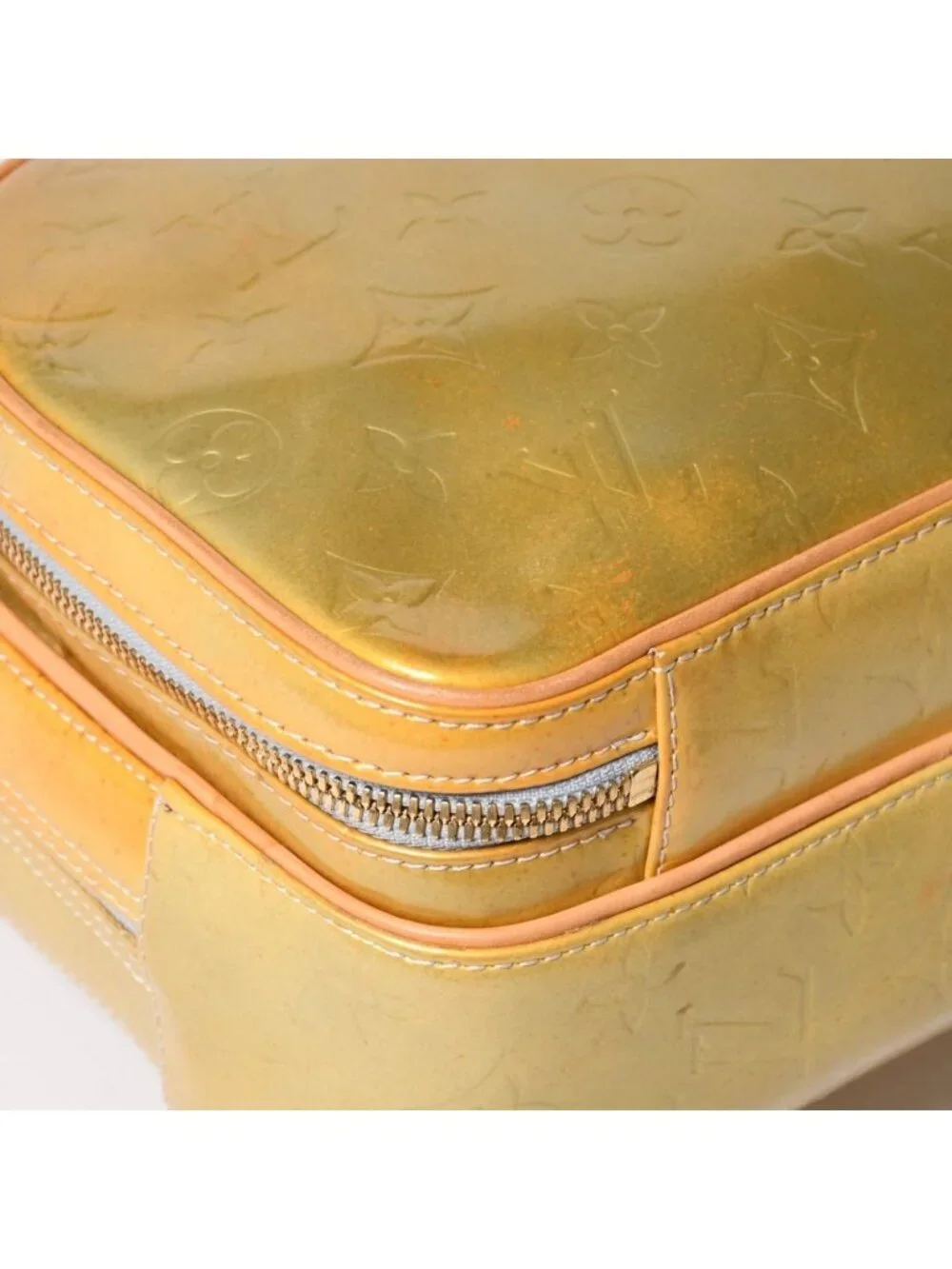 Louis Vuitton Murray Marley Backpack Monogram Vernis Yellow Brown